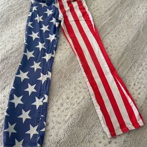 Kids' Star and Stripe Jeans - Red, White, and Blue